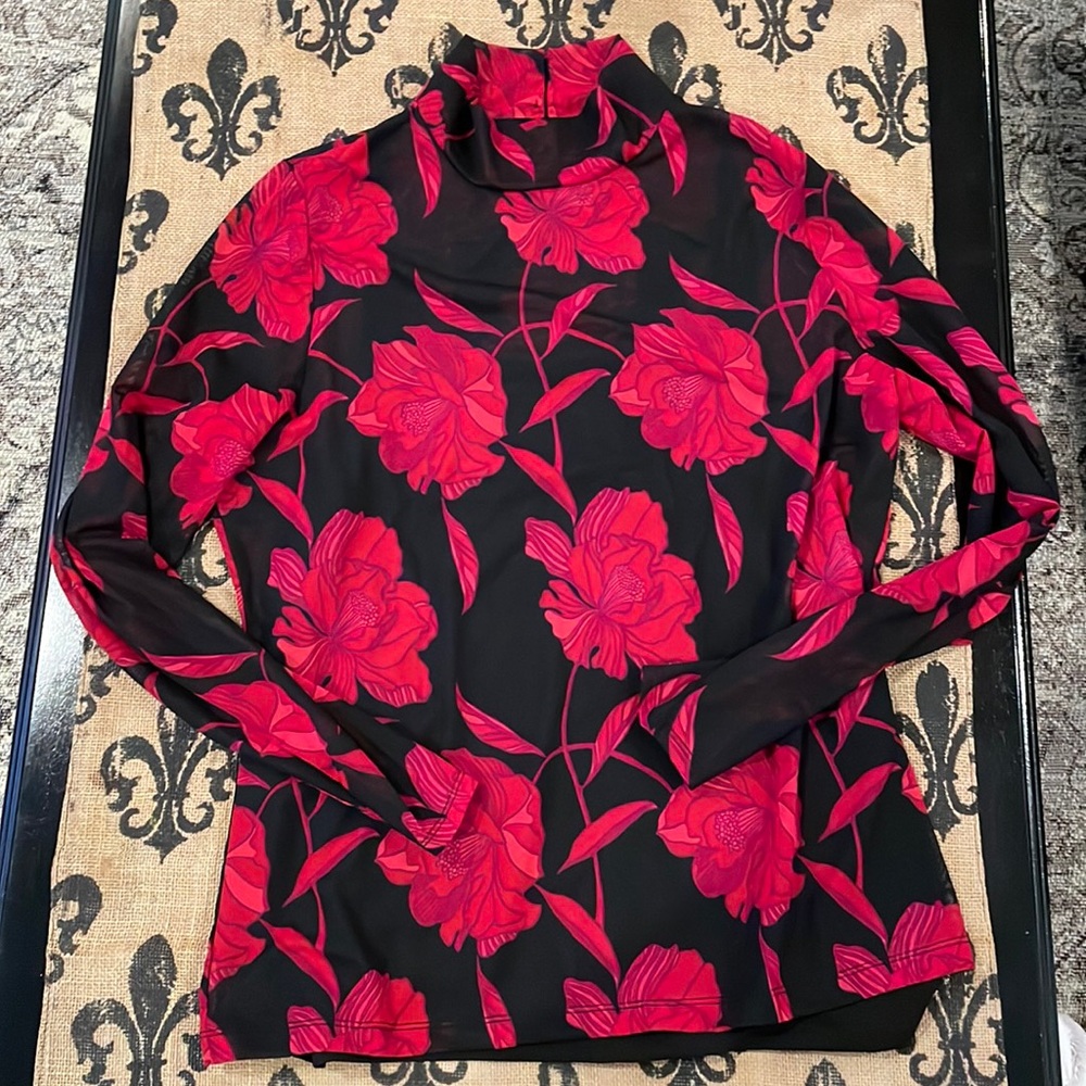 Gorgeous sheer top women’s XL never worn